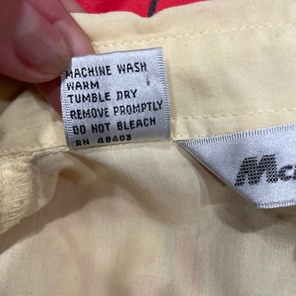 Vintage yellow button down shirt - Picture 6 of 7